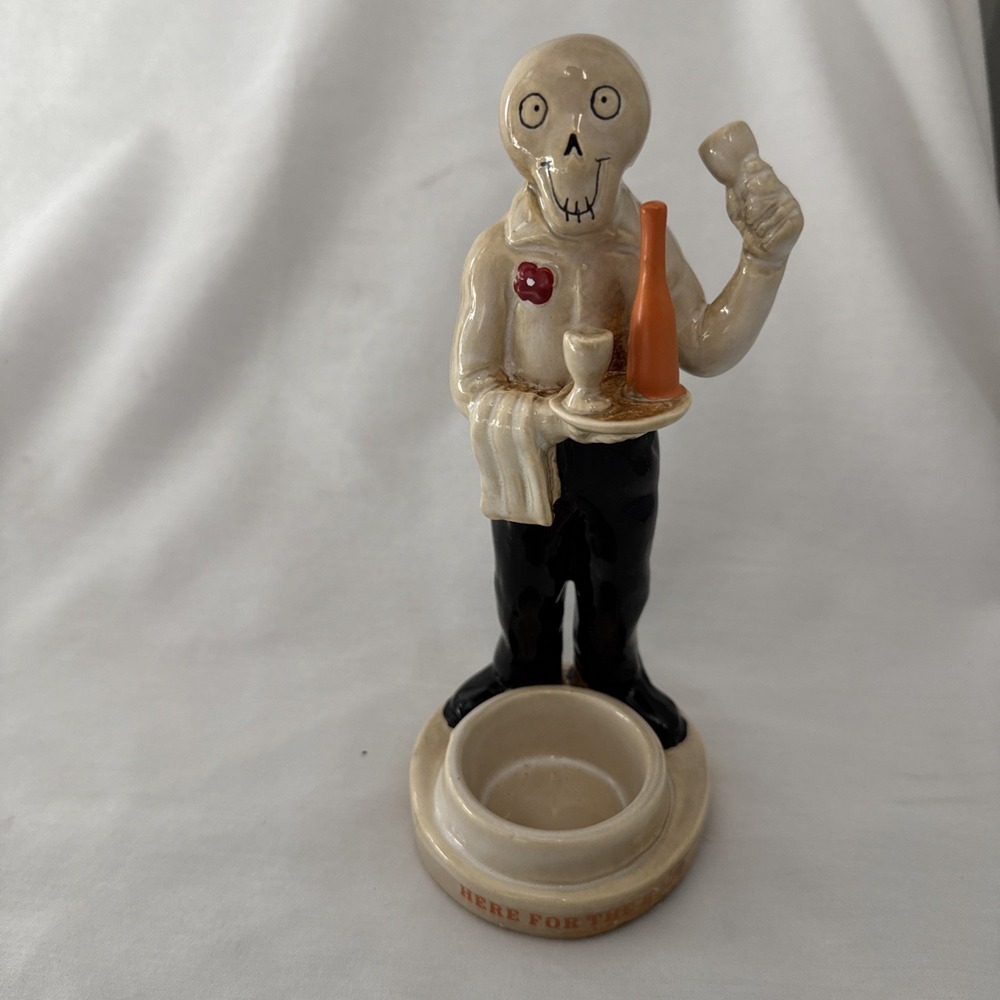Yankee Candle BONEY BAR SERVER Halloween Tea Light Holder HERE 4 The Boos